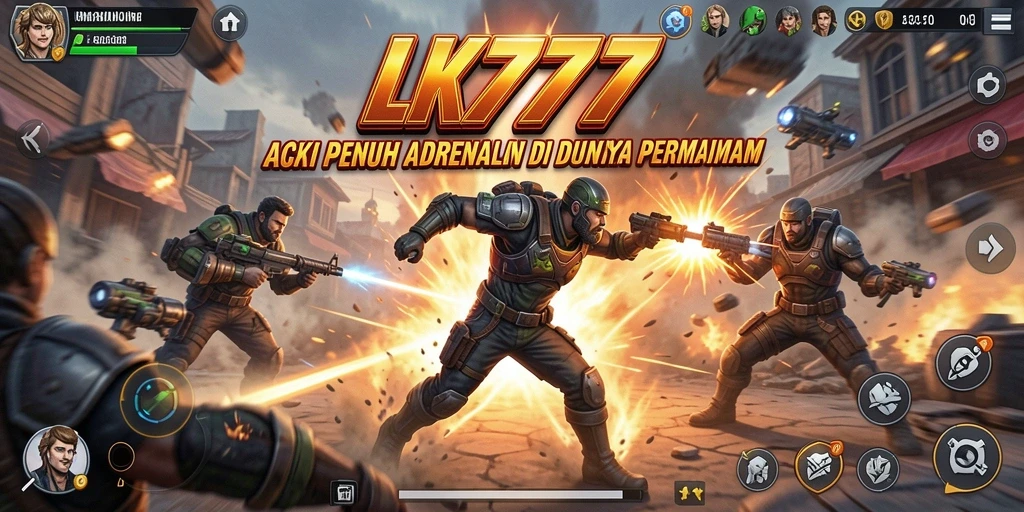 Tampilan gameplay LK777 dengan aksi seru dan adrenalin tinggi.