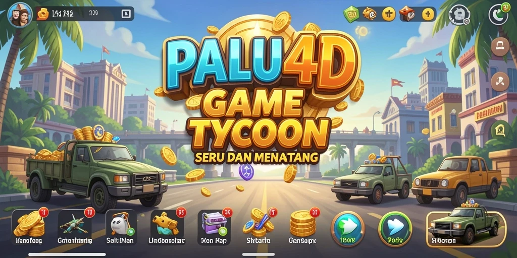 Screenshot PALU4D menampilkan bisnis yang berkembang dengan baik.