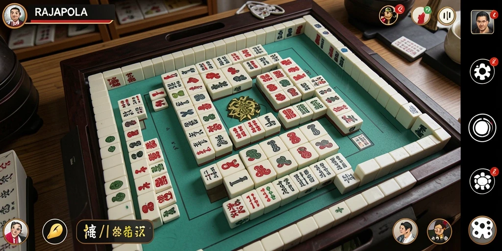 Tampilan gameplay RAJAPOLA yang menawan dan menarik.