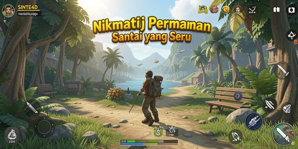 Tampilan gameplay <strong>SINTE4D</strong> yang seru dan menghibur.