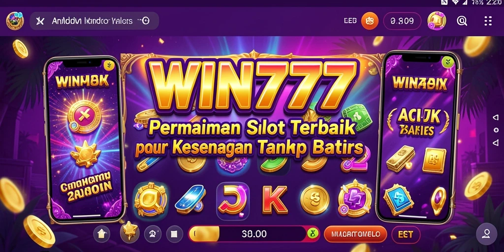 Screenshot gameplay WIN777 yang menampilkan keseruan slot.